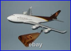 UPS Worldwide Parcel Services Boeing 747-400F Desk Top 1/144 Model SC Airplane