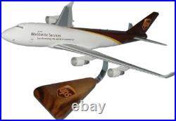UPS Worldwide Parcel Services Boeing 747-400F Desk Top 1/144 Model SC Airplane