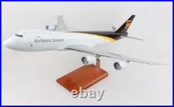 UPS Worldwide Services Boeing 747-8F Desk Top Display Model 1/100 SC Airplane
