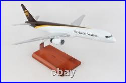 UPS Worldwide Services Boeing 757-200F Desk Top Display 1/100 Model SC Airplane