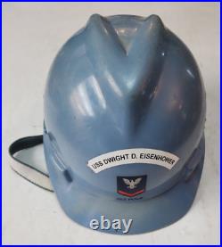 US NAVY USS DWIGHT D. EISENHOWER (CVN-69) HARD HAT Aircraft Carrier