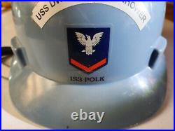 US NAVY USS DWIGHT D. EISENHOWER (CVN-69) HARD HAT Aircraft Carrier