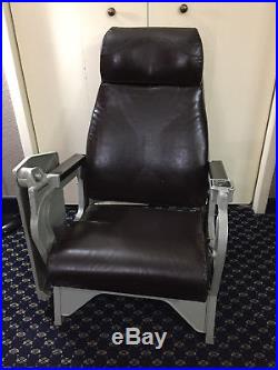 US Navy Aircraft Carrier Pilot's Ready Room Chair