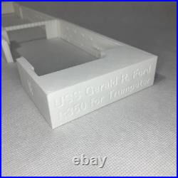 US Navy Aircraft Carrier USS Gerald R. Ford 1/350 Scale Hangar 3D Printed Parts