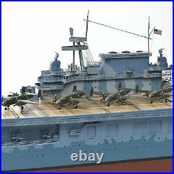 US Navy USS Hornet CV-8 Doolittle Desk Top Aircraft Carrier 1/350 Ship ES Model