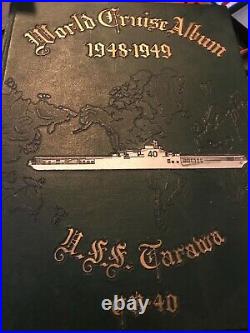 US Navy USS Tarawa (CV-40) Master At Arms MAA Badge Aircraft Carrier Cruise Book