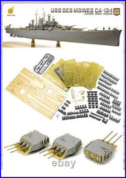 US-S 350918DX 1/350 USN Heavy Cruiser Des Moines CA-134 Deluxe Kit Plastic M