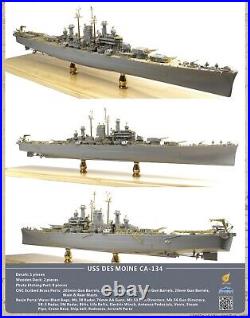 US-S 350918DX 1/350 USN Heavy Cruiser Des Moines CA-134 Deluxe Kit Plastic M