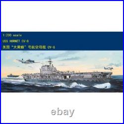 US Stock 1/200 Trumpeter USS Hornet CV-8 Aircraft Carrier Battleship Kit