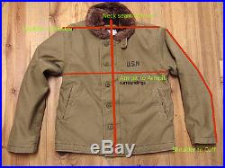 USN N1 Navy Aircraft carrier Deck Jacket New Surface Navy Blue. Fast Shipping