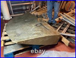 USN USS Midway CV-41 Aircraft Carrier Ship Bronze Propeller Plane Skin Bag Tag