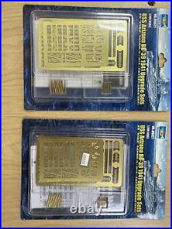 USS Arizona BB-39 1941 Trumpeter 1/200 scale Unassembled Kit#03701 with extras