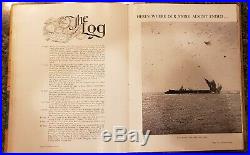 USS Bataan (CVL-29) Navy Aircraft Carrier Cruise Book WW II 1943-1945