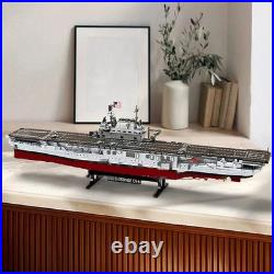 USS CV-6 Enterprise Aircraft Carrier Building Set 1883PCS Navy 4 Figures