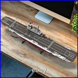 USS CV-6 Enterprise Aircraft Carrier Building Set 1883PCS Navy 4 Figures