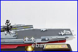 USS Coral Sea CVA-43 Aircraft Carrier Model, Navy, Scale Model, Mahogany, Midway