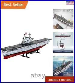 USS Enterprise Aircraft Battleship Model Kit 1883Pcs WW2 Navy Ship Display