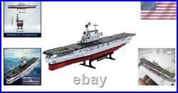 USS Enterprise Aircraft Battleship Model Kit 1883Pcs WW2 Navy Ship Display