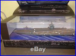 USS Enterprise CVN-65 aircraft carrier with diecast metal parts+Store Bonus