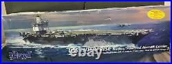 USS Enterprise Nuclear Powered Aircraft Carrier Revell 1/400 Scale Open Box
