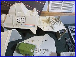 USS FLAGG GI Joe AIRCRAFT CARRIER Near Complete with BOX 1985 Action Figure Toy