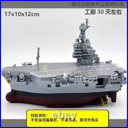 USS Gerald R. Ford Aircraft Carrier Cute Version 3D Printed Model Gift