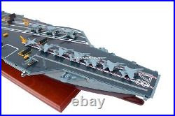 USS Gerald R. Ford CVN 78 Aircraft Carrier Handcrafted Model Scale 1/350
