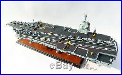 USS Gerald R. Ford CVN 78 Aircraft Carrier Handcrafted Model Scale 1/350 NEW