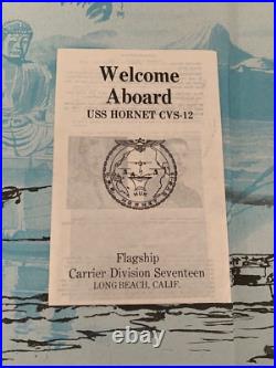 USS Hornet Vietnam War Aircraft Carrier CVS-12 Westpac 1963-64 Cruise Yearbook