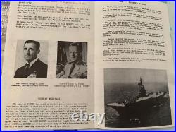 USS Hornet Vietnam War Aircraft Carrier CVS-12 Westpac 1963-64 Cruise Yearbook