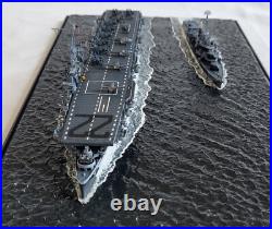 USS Independence CVL-22 Model Assembled Built Diorama 1/700 Scale