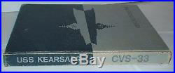 USS Kearsarge CVS 33 SIGNED BY JOHN WAYNE Aircraft Carrier yearbook