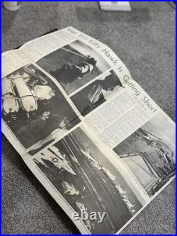 USS Kitty Hawk CV-63 Cruise Book Yearbook US Navy Aircraft Carrier Hardcover