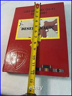 USS MIDWAY CV-411990-1991 DESERT MAGIC AIRCRAFT CARRIER CRUISE BOOK Desert Storm