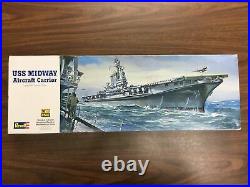 USS Midway 1547 Revell Model US Navy Air Craft Carrier Brand New OPEN BOX