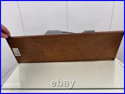 USS Midway CV-41 Aircraft Carrier Model 1997 Plank Owner Museum Display Case