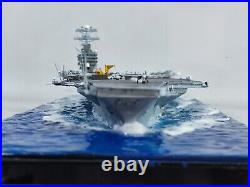 USS Nimitz-class Aircraft Carrier Model Assembled Built Diorama 1/700 Scale