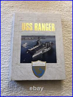 USS Ranger CV-61 Aircraft Carrier Cruise Book 1990 1991 Operation Desert Storm