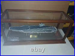 USS Ronald Reagan CV-76 Aircraft Carrier Model Ship In Glass Display 1/700 USS Ronald Reagan CV-76 Aircraft Carrier Model Ship In Glass Display 1/700