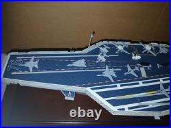 USS Ronald Reagan CV-76 Aircraft Carrier Model Ship In Glass Display 1/700 USS Ronald Reagan CV-76 Aircraft Carrier Model Ship In Glass Display 1/700