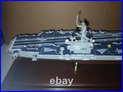 USS Ronald Reagan CV-76 Aircraft Carrier Model Ship In Glass Display 1/700 USS Ronald Reagan CV-76 Aircraft Carrier Model Ship In Glass Display 1/700