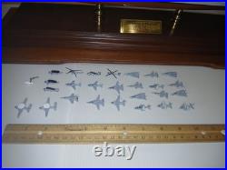USS Ronald Reagan CV-76 Aircraft Carrier Model Ship In Glass Display 1/700 USS Ronald Reagan CV-76 Aircraft Carrier Model Ship In Glass Display 1/700