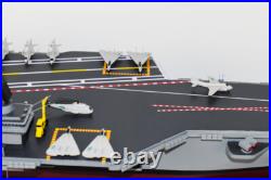 USS Saratoga CV-60 Aircraft Carrier Model, Scale Model, Mahogany, Forrestal Class