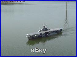 USS Ticonderoga CV14 -R/C 1/96 10 Ft Aircraft Carrier RTR