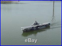 USS Ticonderoga CV14 -RC 10ft Aircraft Carrier 1/96 RTR