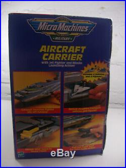 Unopened Box Vintage 1999 Military Micro Machines 30in+ Aircraft Carrier Galoob