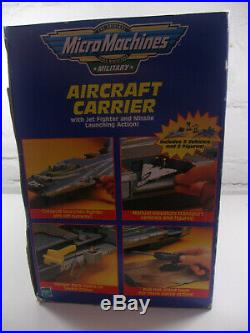 Unopened Box Vintage 1999 Military Micro Machines 30in+ Aircraft Carrier Galoob