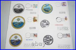 Us 1990s-2000s Collection Of 360 + Nuclear Powered Aircraft Carrier Naval Covers
