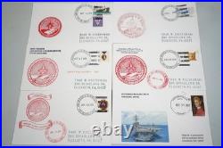 Us 1990s-2000s Collection Of 360 + Nuclear Powered Aircraft Carrier Naval Covers