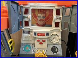 Used Fisher Price Rescue Heroes Aquatic Aircraft Carrier Command Center-Untested